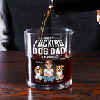 Dog Dad Champion - Personalized Whiskey Glass