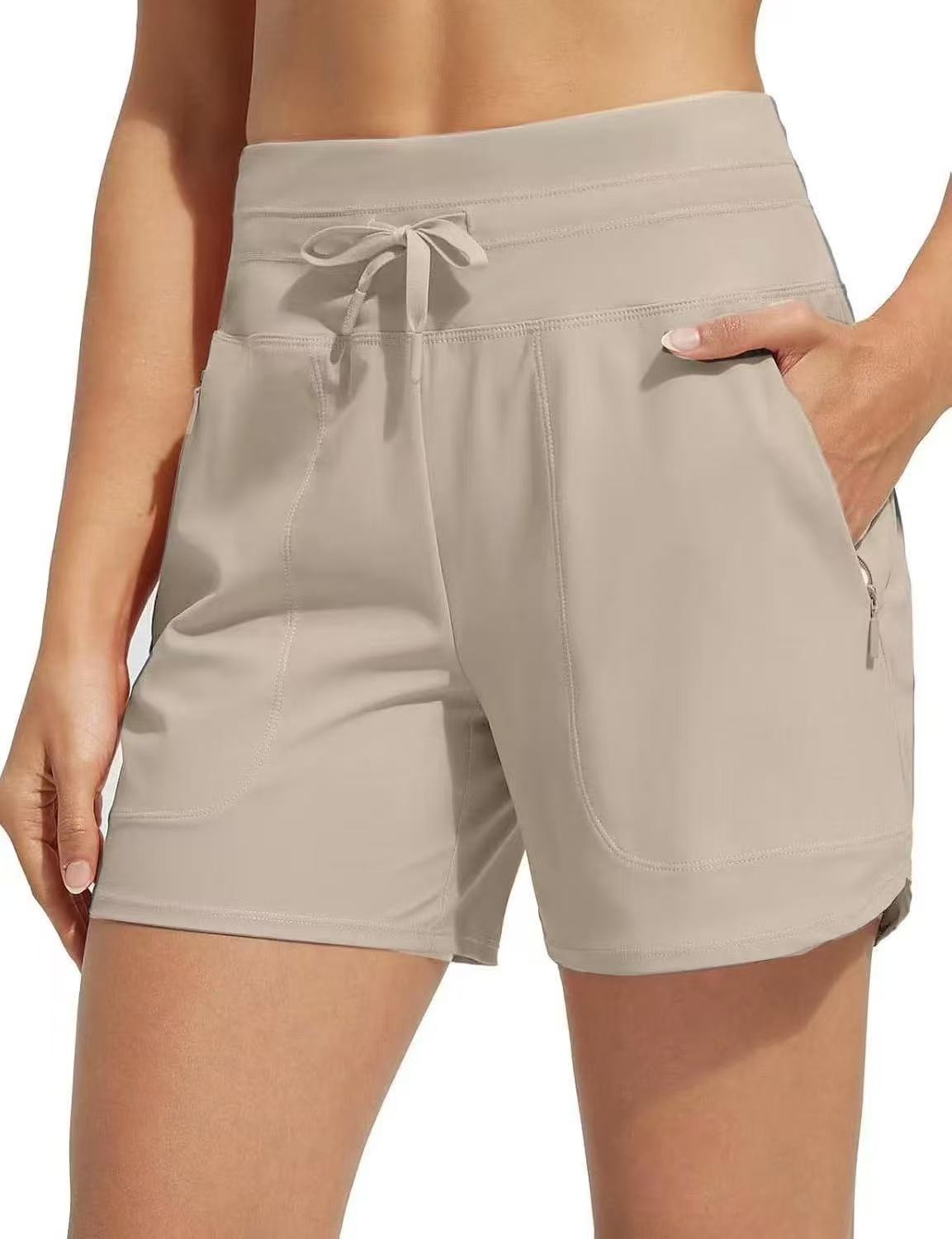 💥Limited Sale 60% OFF💥Women's High-Waisted Quick-Dry Swim Shorts