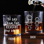 Your Reasons - Personalized Whiskey Glass