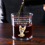 Putting Up With - Personalized Whiskey Glass