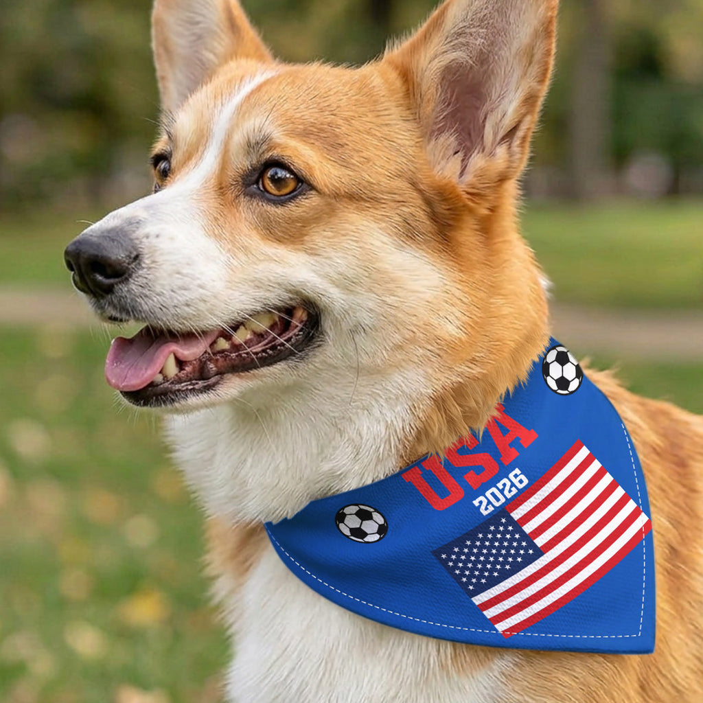 One Dream One Cup 2026 - Personalized Pet Bandana