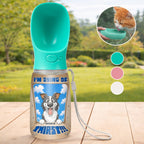 I Am Dying Of Thirst - Personalized Pet Water Bottle With Drinking Feeder