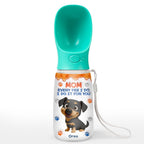 We Do It For You - Personalized Pet Water Bottle With Drinking Feeder