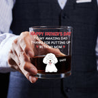 Putting Up With Version 3 - Personalized Whiskey Glass